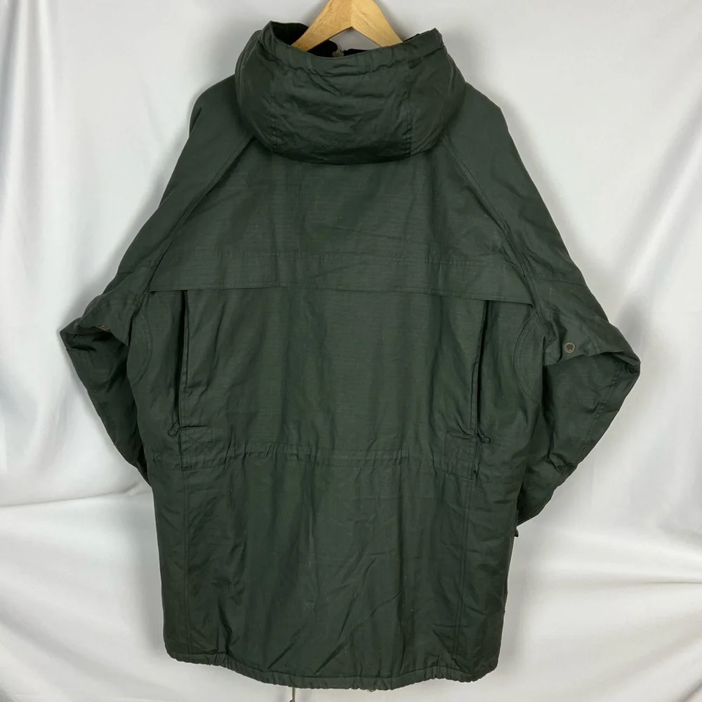 Willis & Geiger Military Ripstop Utility Cargo Hooded Parka Men’s L Heavyweight - Picture 15 of 16